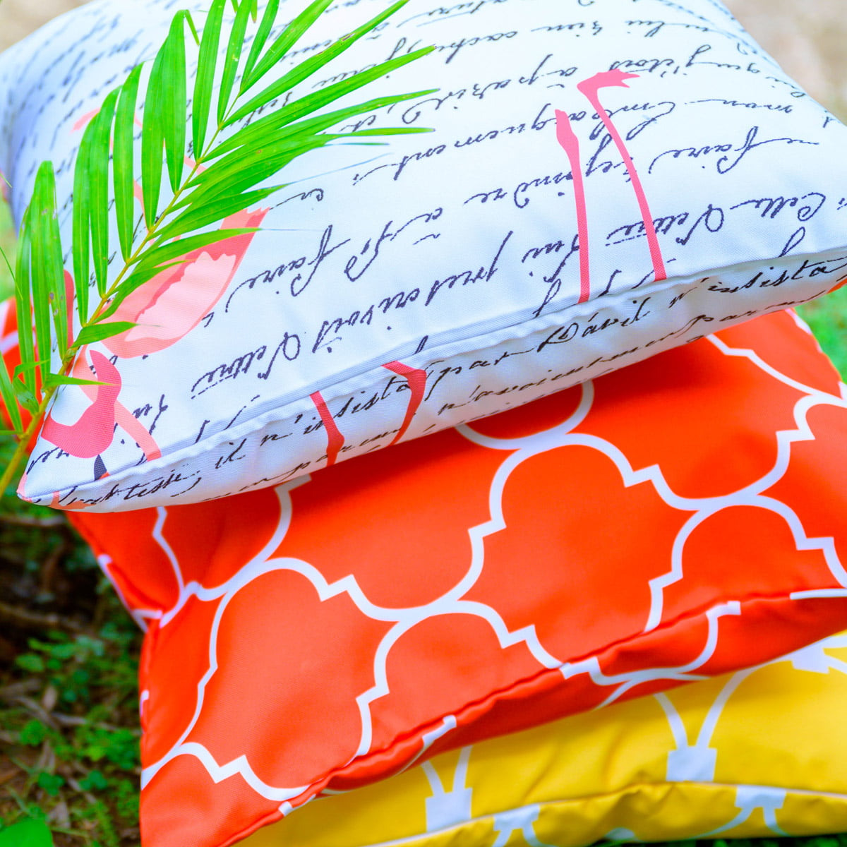 FLAMINGO TALES Pouf / ottoman cover waterproof in/outdoor