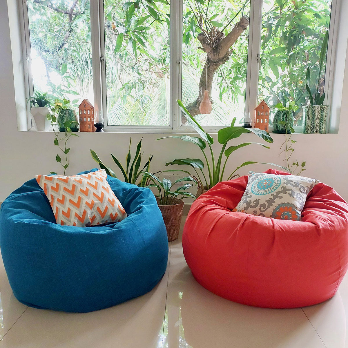 Indoor Beanbags – Beanbags and Cushions by ZAHAARA Sanctuary