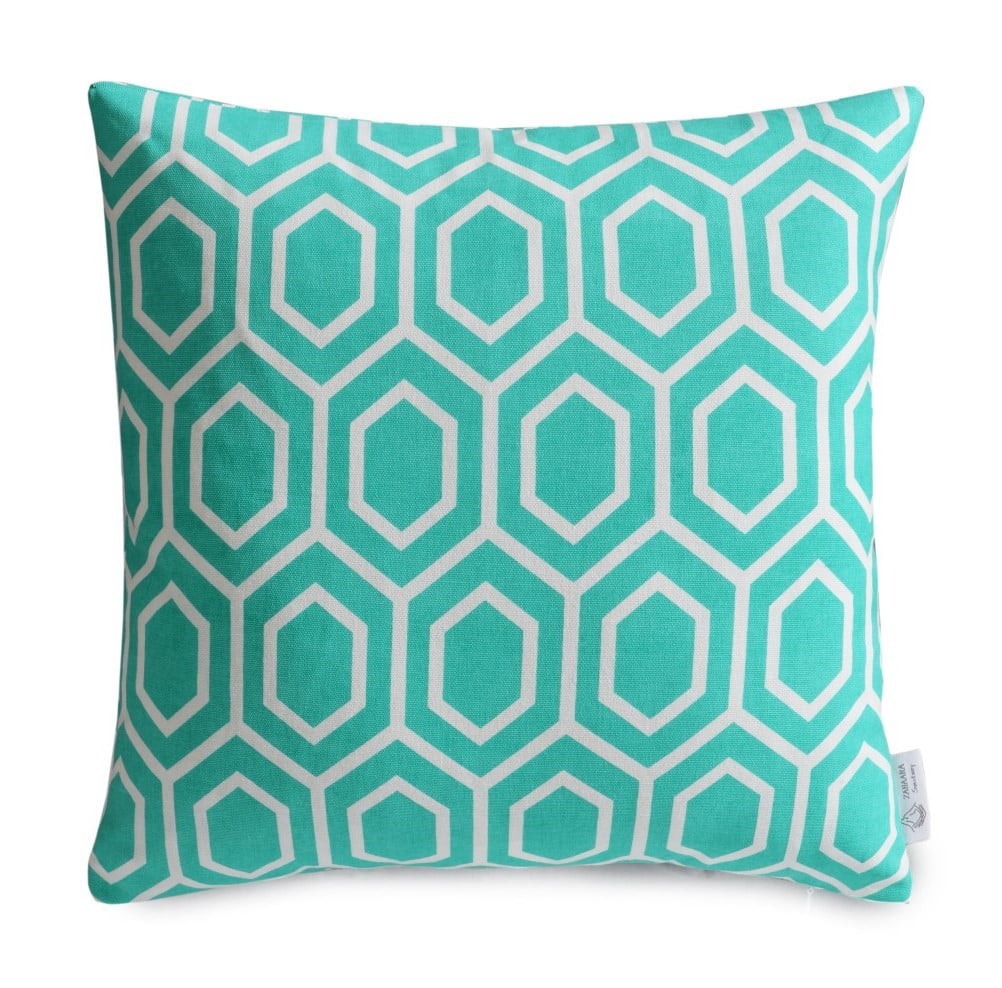 Nara Turquoise Cushion Cover with Slight Defects