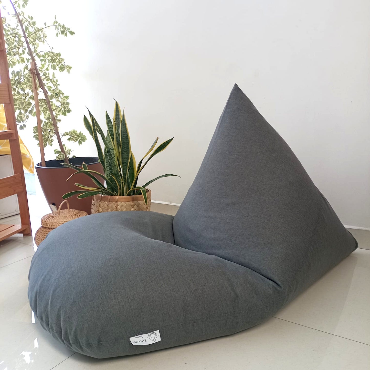 CONNOR Dark Grey bean bag