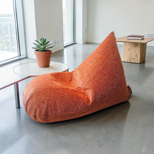 SIENNA Burnt Orange/Peach bean bag XL size