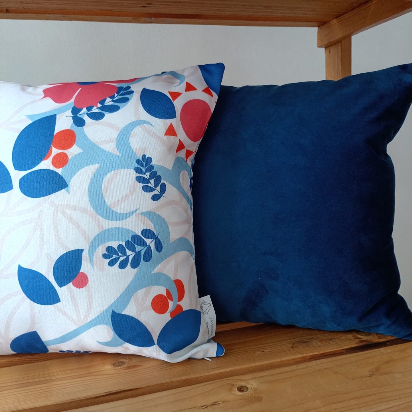 Midnight Blooms waterproof outdoor cushion cover 16