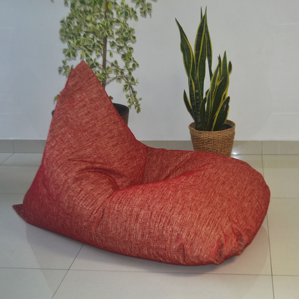 Red bean bag - Vermilion