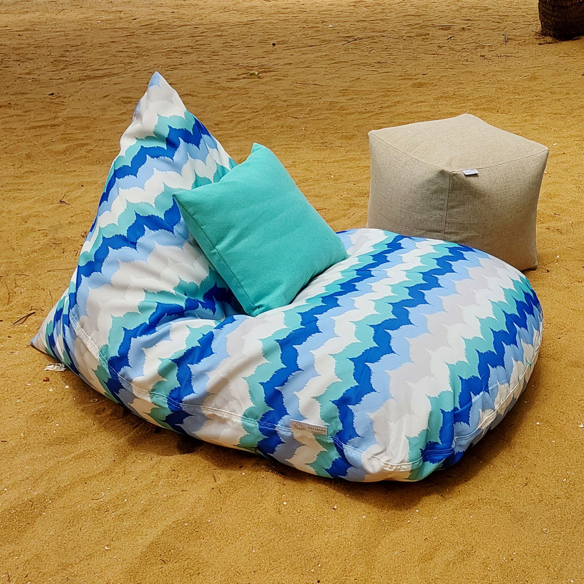 Blue, Aqua waterproof outdoor bean bag - SURF